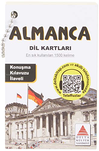 Almanca Dil Kartlari: Konusma Kilavuzu Ilaveli: Kelime Ezberlemeyi Kolaylaştıran, Günlük Konuşmada Rehber von Delta Kültür Yayınevi