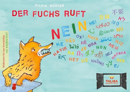 Der Fuchs ruft NEIN - Bildkartenversion (A3, Multilingual): über 40 Sprachen