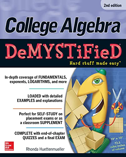 College Algebra Demystified von McGraw-Hill Education
