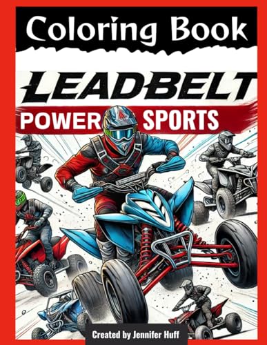 Leadbelt Powersports Coloring Book Leadbelt Powersports Coloring Book von Independently published