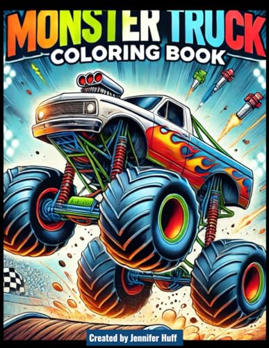 Monster Truck Coloring Book Monster Truck Coloring Book von Independently published