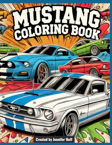 The ULTIMATE Mustang Coloring Book The ULTIMATE Mustang Coloring Book von Independently published