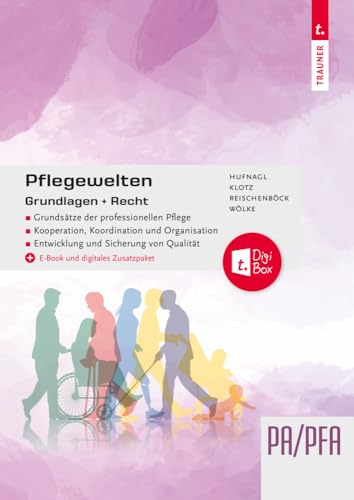 Pflegewelten - Grundlagen + Recht: Grundsätze der professionellen Pflege I, Kooperation, Koordination u. Organisation I, Entwicklung u. Sicherung von Qualität I