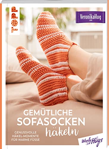 Gemütliche Sofasocken häkeln: Genussvolle Häkel-Momente für warme Füße Gemütliche Sofasocken häkeln: Genussvolle Häkel-Momente für warme Füße