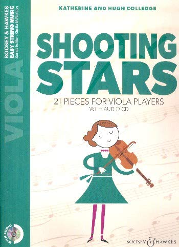 Shooting Stars - 21 Pieces for Viola Players - Easy String Music - Viola - Sheet music + CD - (BH13429)