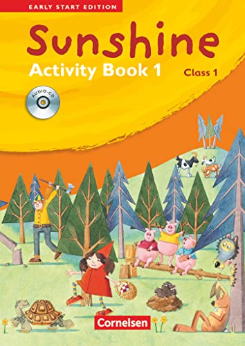 Sunshine - Early Start Edition - Ausgabe 2008 - Band 1: 1. Schuljahr: Activity Book mit Lieder-/Text-CD (Kurzfassung)