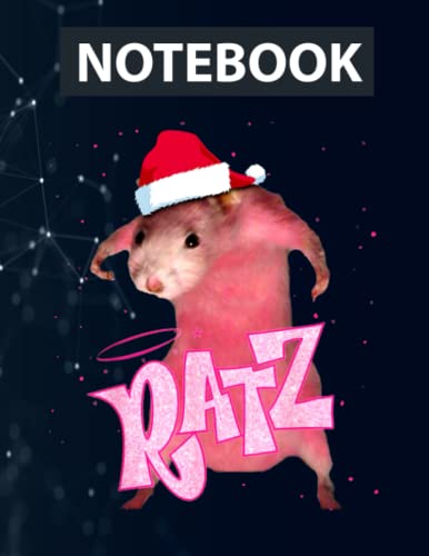 RATZ Pink Meme Christmas 130 Pages 8.5''x11'' in DotLine