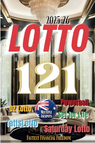Aussie Lotto Number Master 2025-26: 121 Winning Number Sets for Strategically Curated to Boost Your Multiple Jackpots - OZ Lotto, Powerball, Set for ... Aussie Lotto's Multiple Jackpots, Band 3) von Independently published