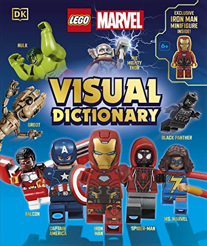 LEGO Marvel Visual Dictionary: With Exclusive LEGO Iron Man Minifigure (DK Bilingual Visual Dictionary) von DK Children