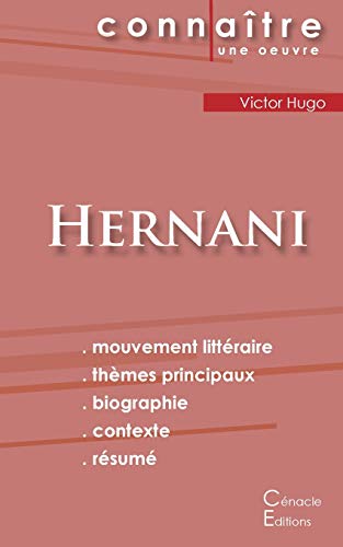 Fiche de lecture Hernani de Victor Hugo (Analyse littéraire de référence et résumé complet) von Les Editions Du Cenacle