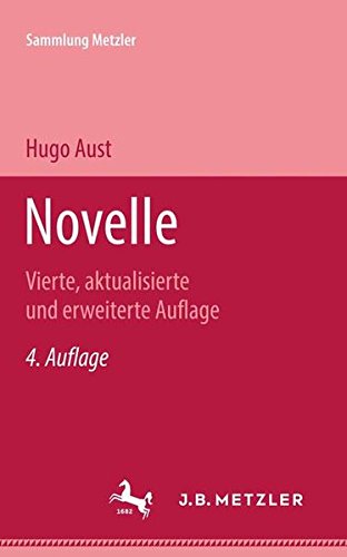 Novelle (Sammlung Metzler) von J.B. Metzler