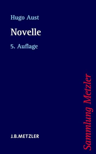 Novelle (Sammlung Metzler)