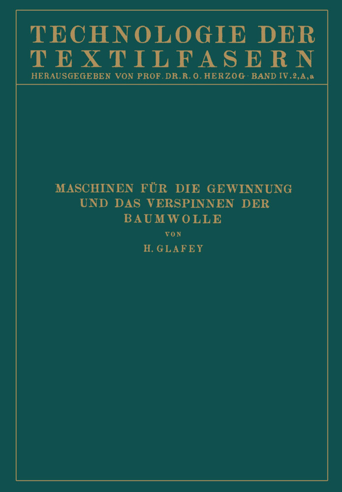 Baumwollspinnerei von Springer Berlin Heidelberg
