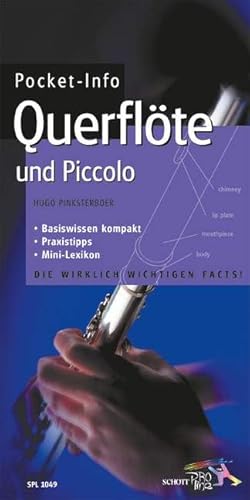 Pocket-Info, Querflöte: Basiswissen kompakt - Praxistipps - Mini-Lexikon