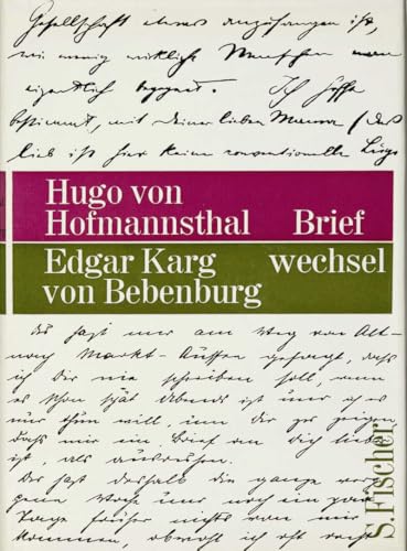 Briefwechsel Briefwechsel von FISCHERVERLAGE