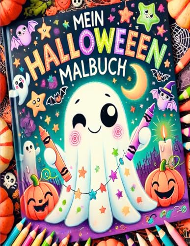 Mein Helloween-Malbuch: Malbuch für Kinder ab 3 Jahren