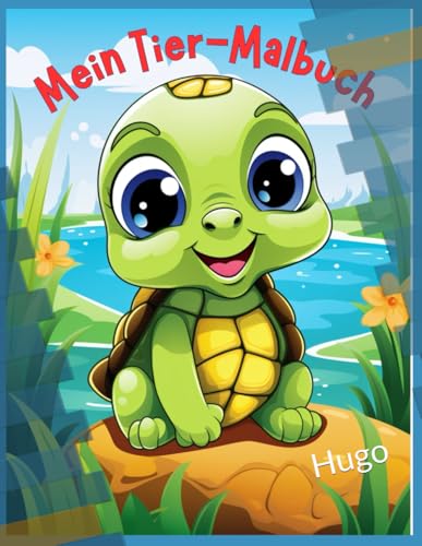 Mein Tier-Malbuch: Malbuch für Kinder ab 3 Jahren