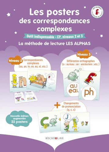 Les Posters des correspondances complexes les Alphas - Nouvelle édition - CP von RECREALIRE