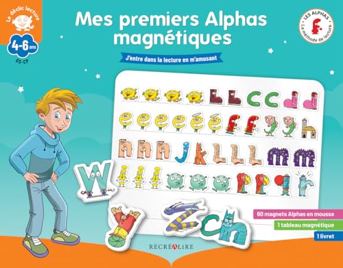 Mes premiers Alphas magnétiques déclic lecture
