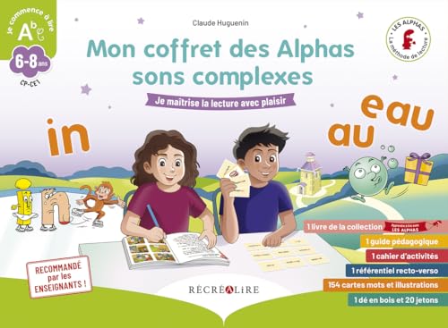 Mon coffret Alphas sons complexes: Méthode de lecture CP CE1