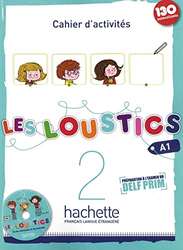 Les Loustics 2: Méthode de français / Cahier d’activités + CD Audio - Arbeitsbuch mit Audio-CD von Hueber Verlag GmbH