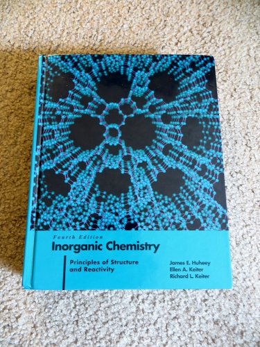 Inorganic Chemistry: Principles of Structure and Reactivity