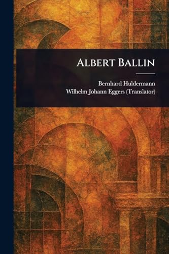 Albert Ballin von Anson Street Press