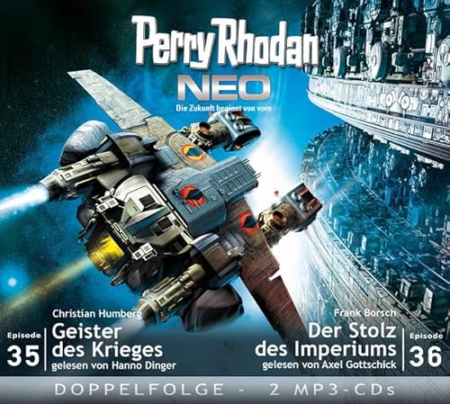 Perry Rhodan NEO MP3 Doppel-CD Folgen 35 + 36: Geister des Krieges; Der Stolz des Imperiums