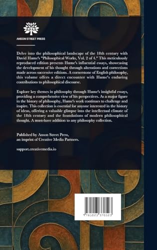 Philosophical Works, V. 2 (of 4) von Anson Street Press