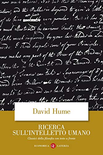Ricerca sull'intelletto umano. Testo inglese a fronte (Economica Laterza. Classici filosofia)