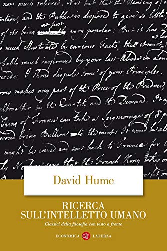 Ricerca sull'intelletto umano. Testo inglese a fronte (Economica Laterza. Classici filosofia)