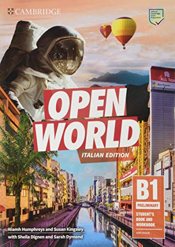 Open World Preliminary Student's Book and Workbook with eBook: Italian Edition von Cambridge English