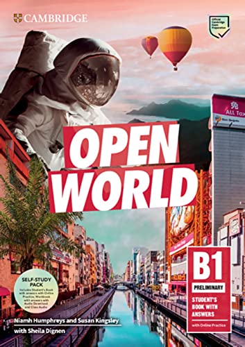 Open World Preliminary: Self Study Pack (Student’s Book with Answers with Online Practice and Workbook with Answers with Audio Download and Class Audio) von Klett Sprachen GmbH