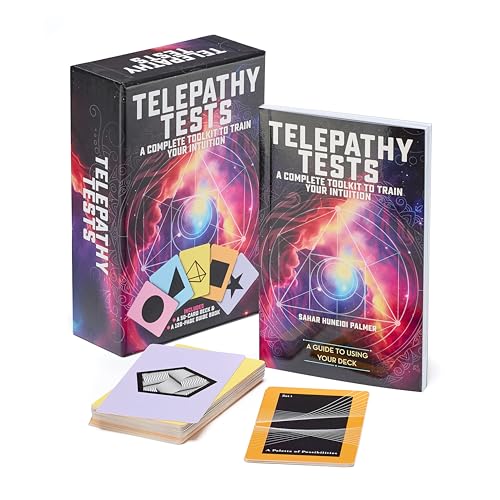 Telepathy Tests Book & Card Deck: A Complete Toolkit to Train Your Intuition (Arcturus Oracle Kits) von Arcturus