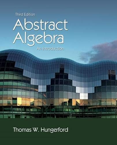 Abstract Algebra: An Introduction von Brooks/Cole