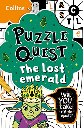The Lost Emerald: Solve more than 100 puzzles in this adventure story for kids aged 7+ (Puzzle Quest) von Collins