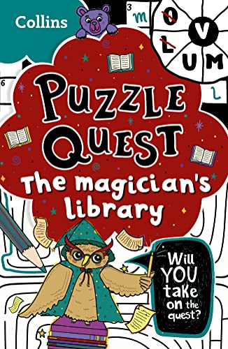 The Magician’s Library: Solve more than 100 puzzles in this adventure story for kids aged 7+ (Puzzle Quest) von Collins