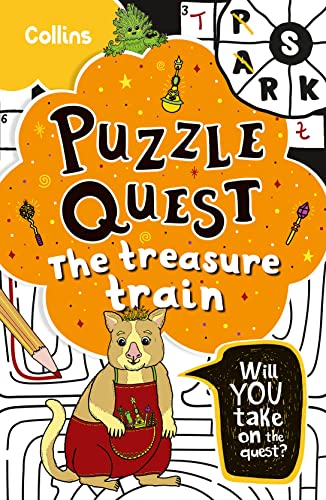 The Treasure Train: Solve more than 100 puzzles in this adventure story for kids aged 7+ (Puzzle Quest) von Collins