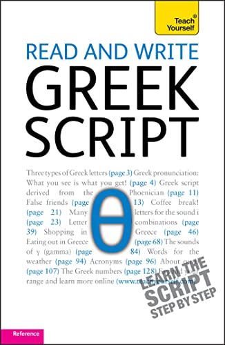 Read and write Greek script: Teach yourself von Teach Yourself