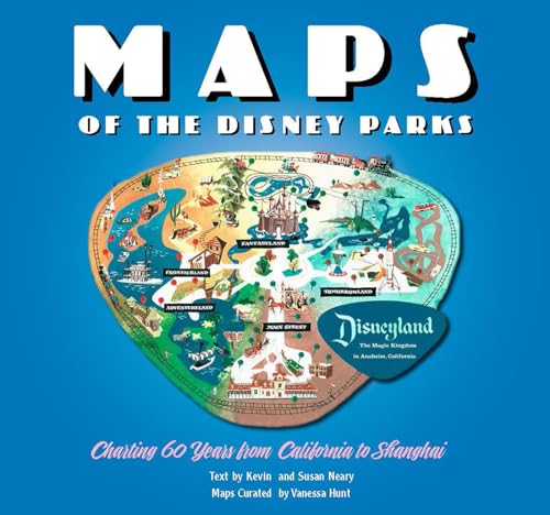 Maps of the Disney Parks: Charting 60 Years from California to Shanghai (Disney Editions Deluxe) von Disney