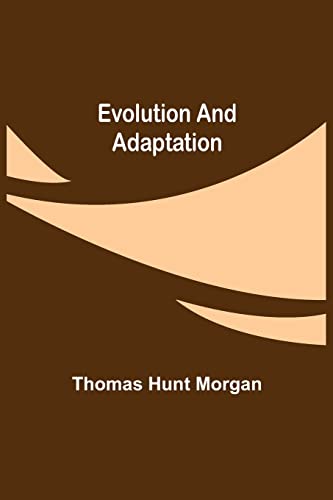 Evolution and Adaptation von Alpha Editions