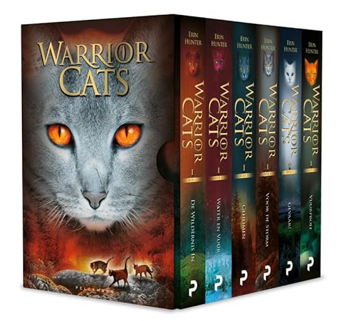 Cadeaubox warrior cats - 6 delen van serie 1: 6 delen in paperback