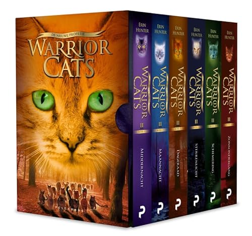 Warrior cats serie ii cadeaubox 6 paperback boeken: De nieuwe profetie (Pelkmans)