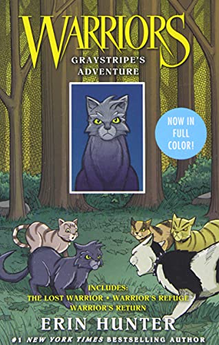 Warriors Manga: Graystripe's Adventure: 3 Full-Color Warriors Manga Books in 1: The Lost Warrior, Warrior's Refuge, Warrior's Return