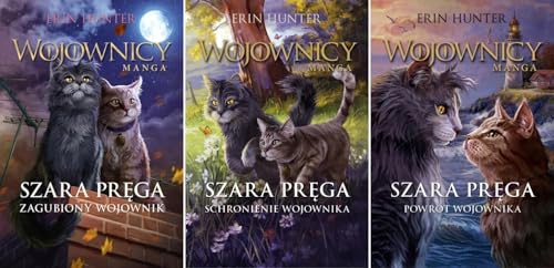 Wojownicy Manga Szara Pręga Tom 1-3: Pakiet