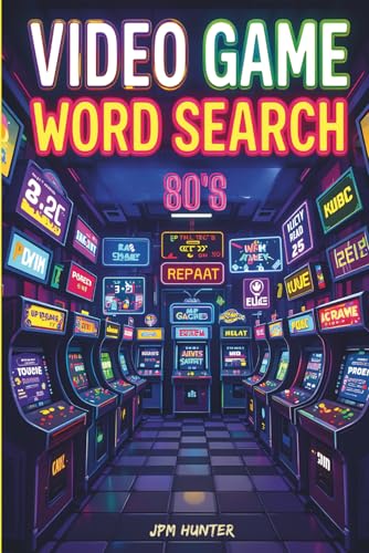 Video Game Word Search Book: Word Searches with Easy to Read Print about Video Game, Arcade, 80's and More | 6x9 inches, 110 pages | 50+ Puzzles... Gift for Vacations, Holiday and Free Times von Independently published