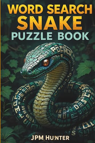 Word Search Snake Puzzle Book: Word Searches with Easy to Read Print about snake enthusiasts, poison, Herpetology and More | 6x9 inches, 110 pages | ... Gift for Vacations, Holiday and Free Times von Independently published