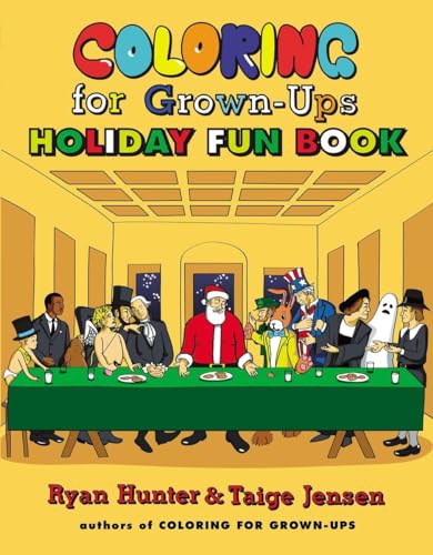 Coloring for Grown-Ups Holiday Fun Book Coloring for Grown-Ups Holiday Fun Book