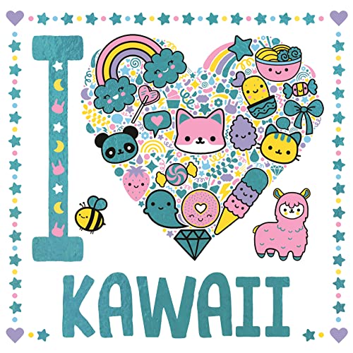 I Heart Kawaii: 1 (I Heart Pocket Colouring) von Buster Books
