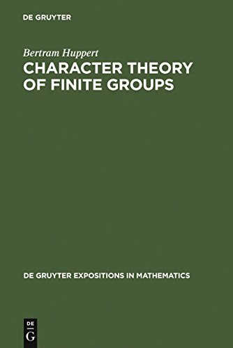Character Theory of Finite Groups (De Gruyter Expositions in Mathematics, 25, Band 25) von de Gruyter